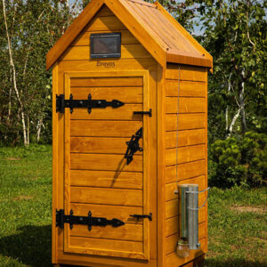 Drevos Smoker Smart 50. Automatischer Elektroräucherer. 3-in-1 Räuchern + Konvektion + Produkttrocknung. Kalt-/Heißräucherung, hitzebeständige Kammer